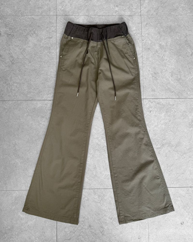 SLOUCH BANDING FLARE PANTS