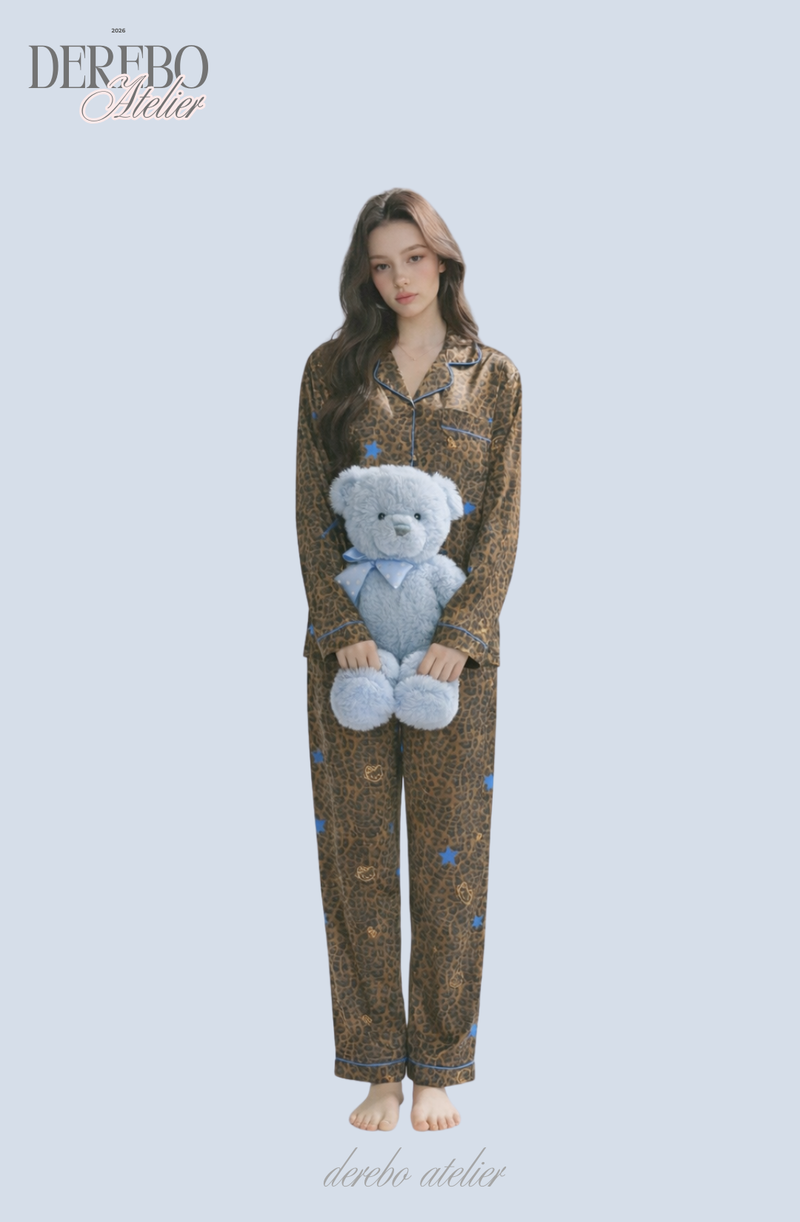 Blue Moon Leopard Four Seasons Pajamas