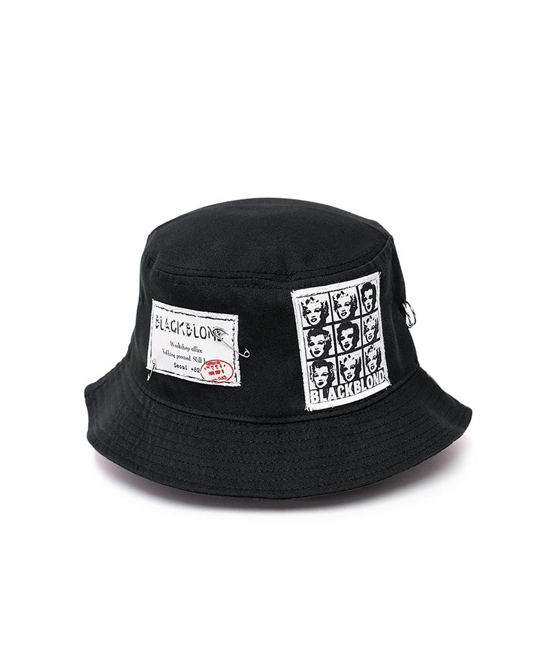 BBD Anxiety Patch Bucket Hat (Black)