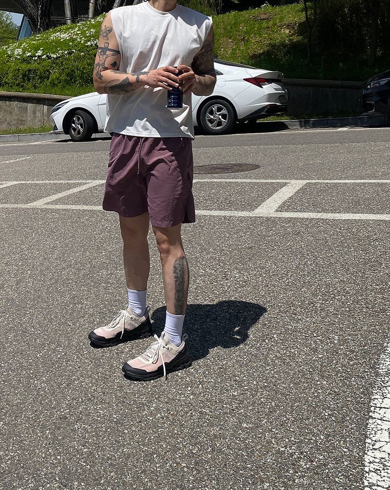 No.1253 vtg running SHORTS