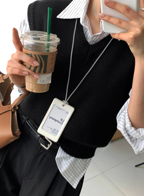 [Lè made/7,000 Sold] ルメイド ベーシック Vネック ベスト