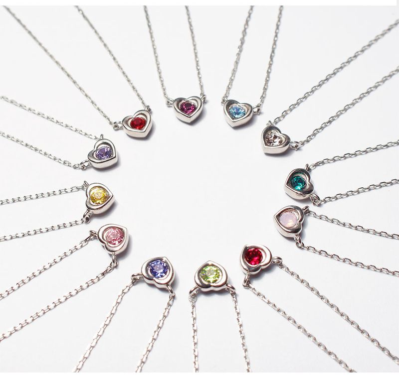 noonoofingers（ヌヌフィンガース）の「My Birthstone Necklace (12 color)（Accessories）」