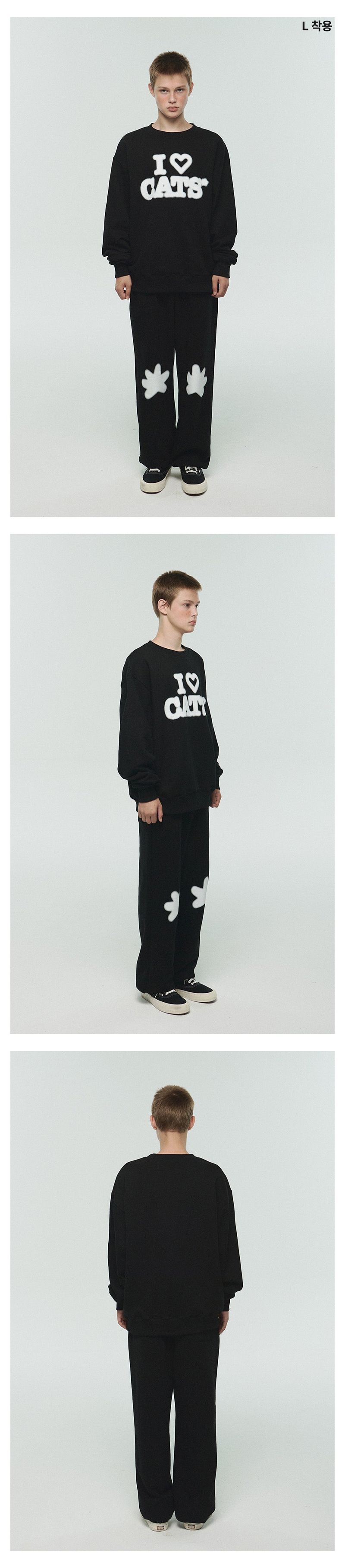I LOVE CATS SWEATSHIRT