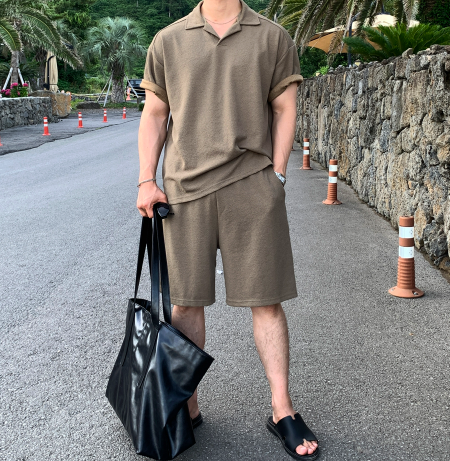 [Limited Quantity] 【setup】 Kuiper Caraneck Short Sleeve Shorts Setup