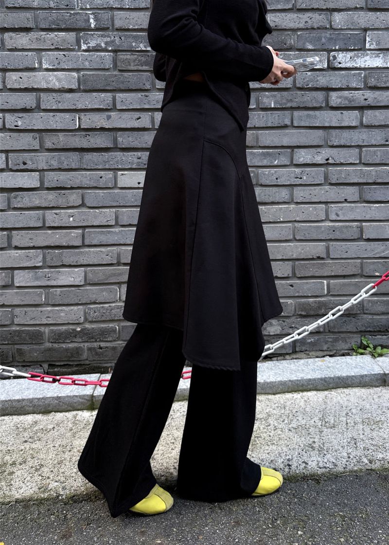  RIB BOOTCUT SWEAT PANTS