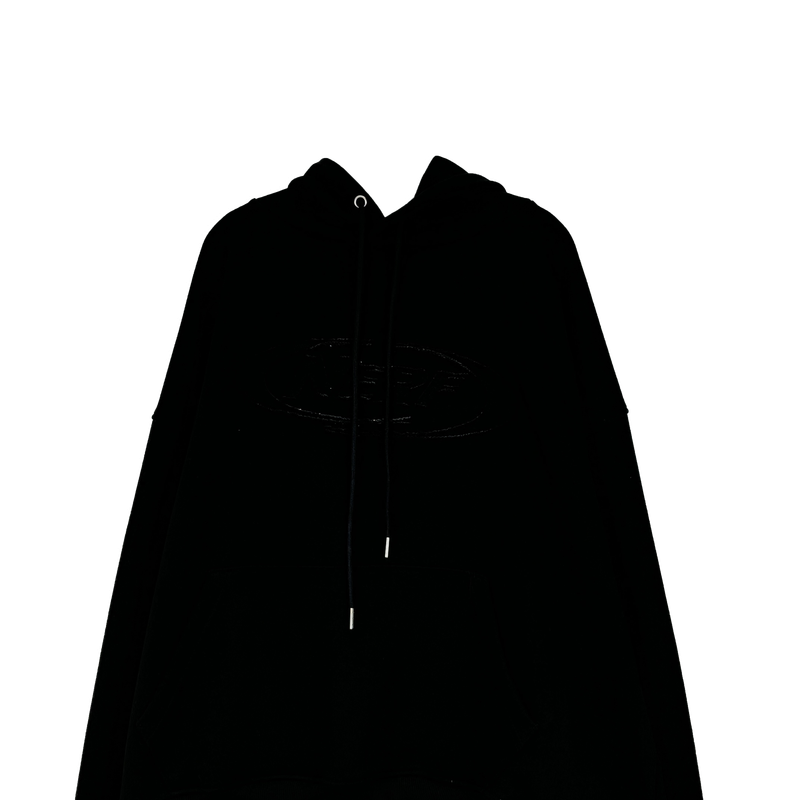 elbow patch hoodie