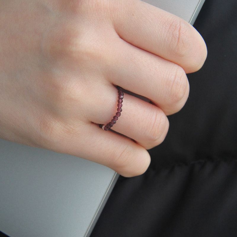 [CCNMADE] Crystal DoongGool Ring (8color)