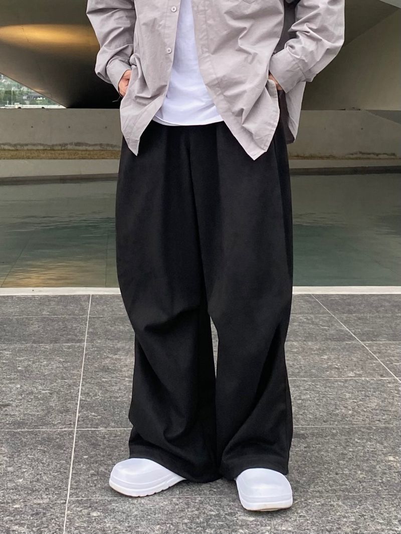 Dan Suede Balloon Pants 3C