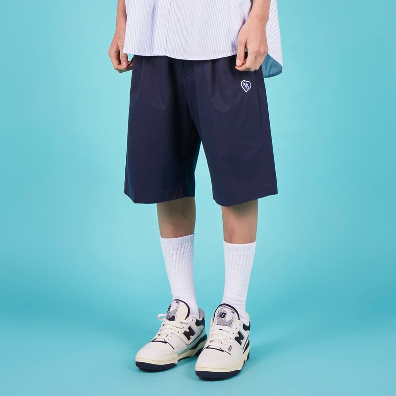 Heart Logo Set Up Chino Half Pants (2color)