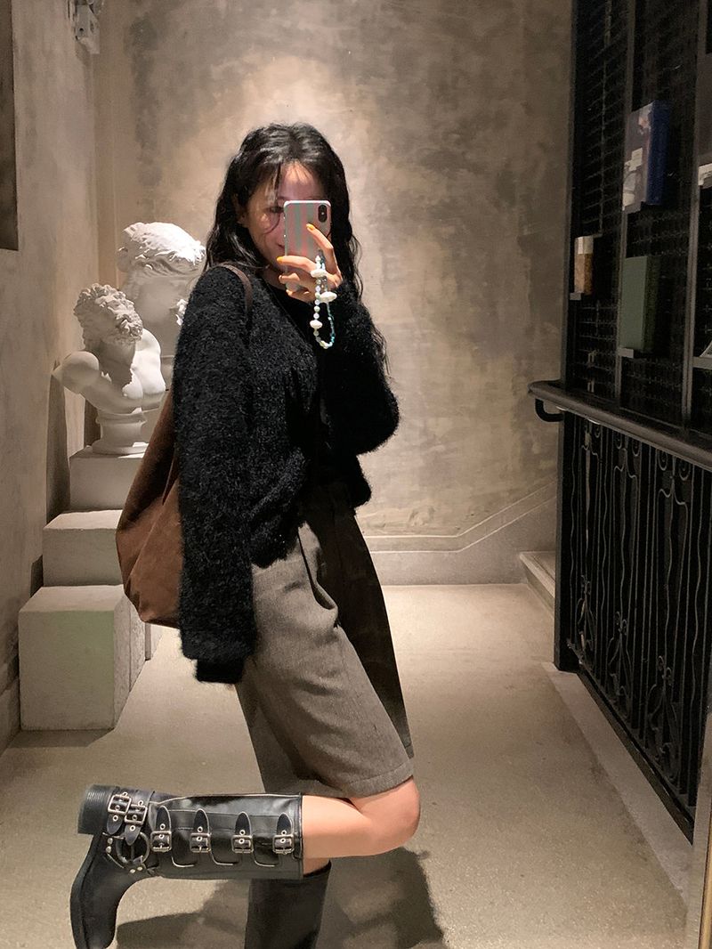 TRENDY APPAREL（トレンディー アパレル）の「[MADE] Fidic Wool Herringbone Bermuda Pants（Pants）」
