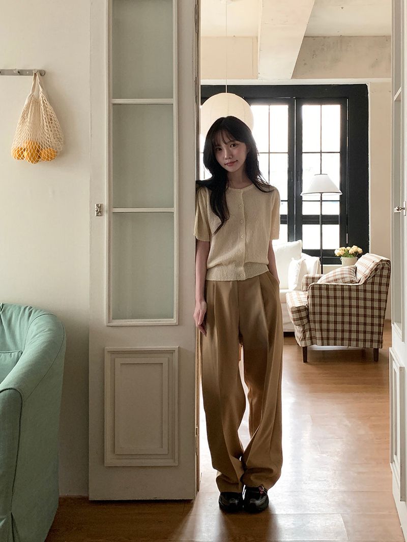 [MADE] Wearby Puff Half Cardigan