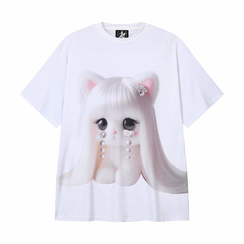 Don't Cry Aerocool T-shirt - WHITE