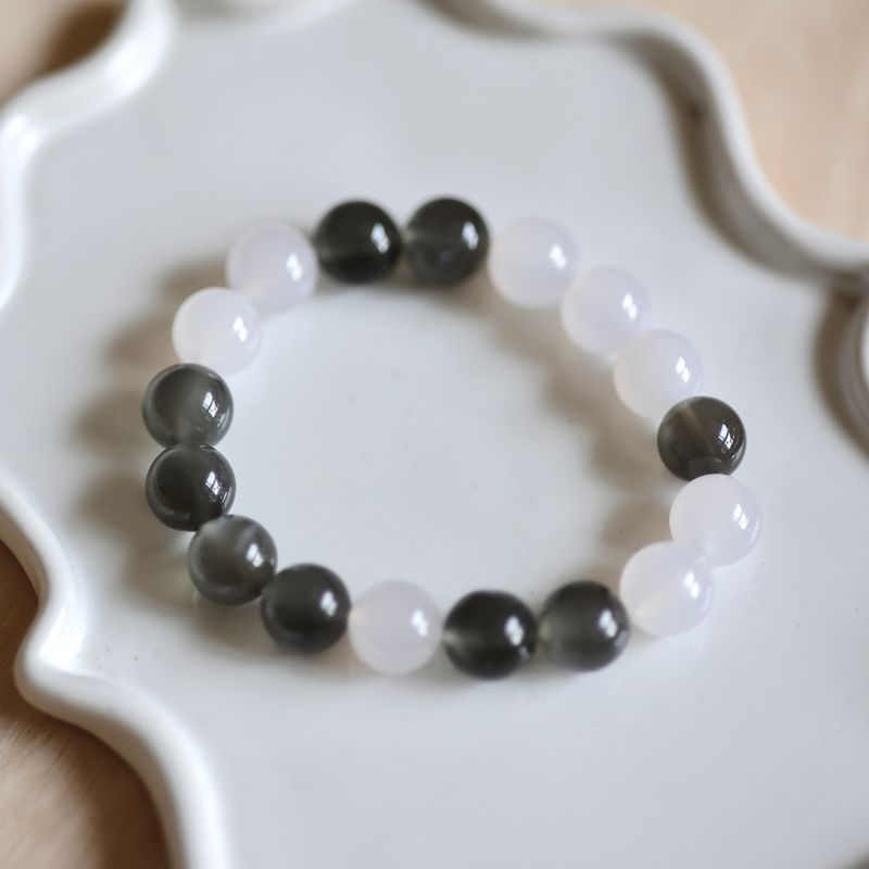 heim（ハイム）の「ほうじ茶クリスタルブレスレットハンドメイド（アクセサリー）」