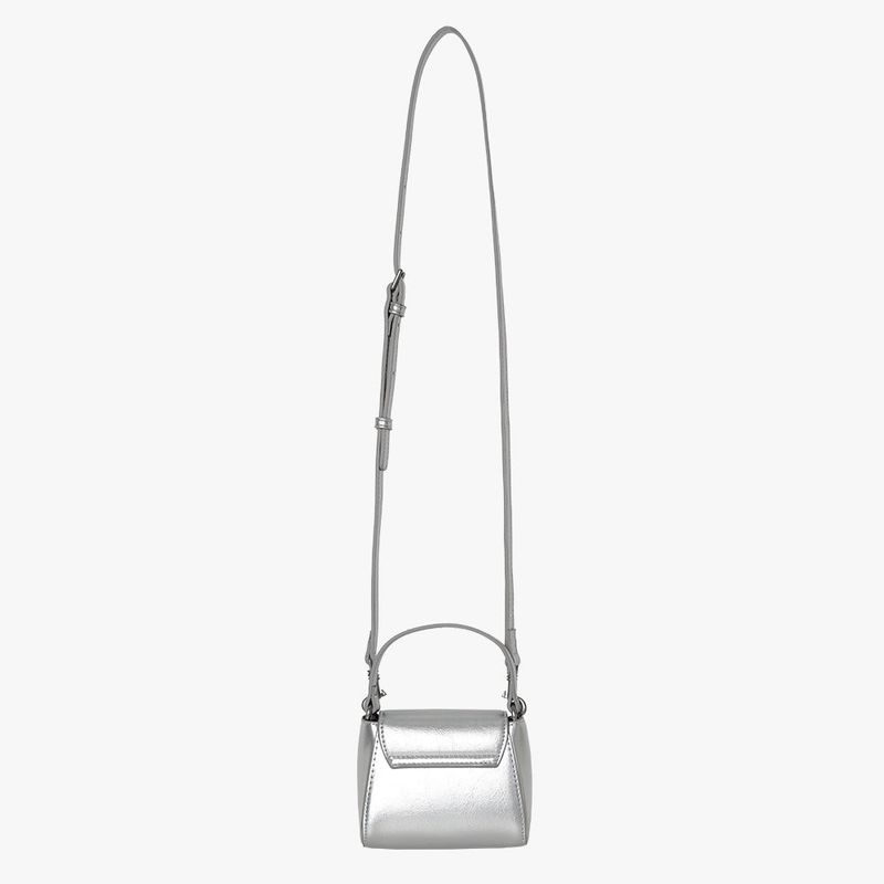 HEART LOCK MINI BAG (SILVER)