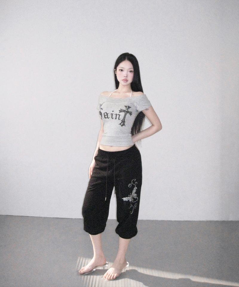 angel saint off tee (5colors)