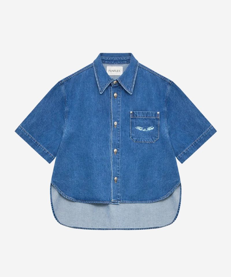 THIS IS FINE(ディス イズ ファイン)の「Denim Short Overshirts(Jackets/Outerwear)」