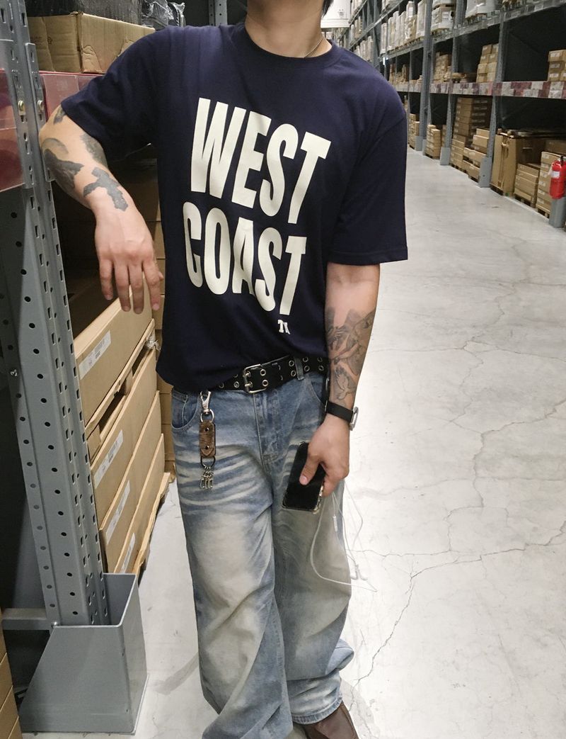 No.1799 west half T (4color)
