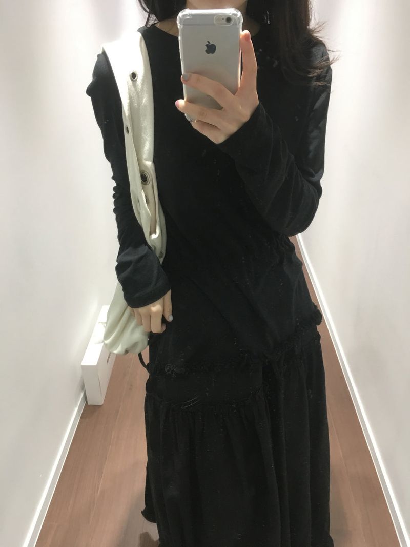 Damien Lowe long skirt (3color)