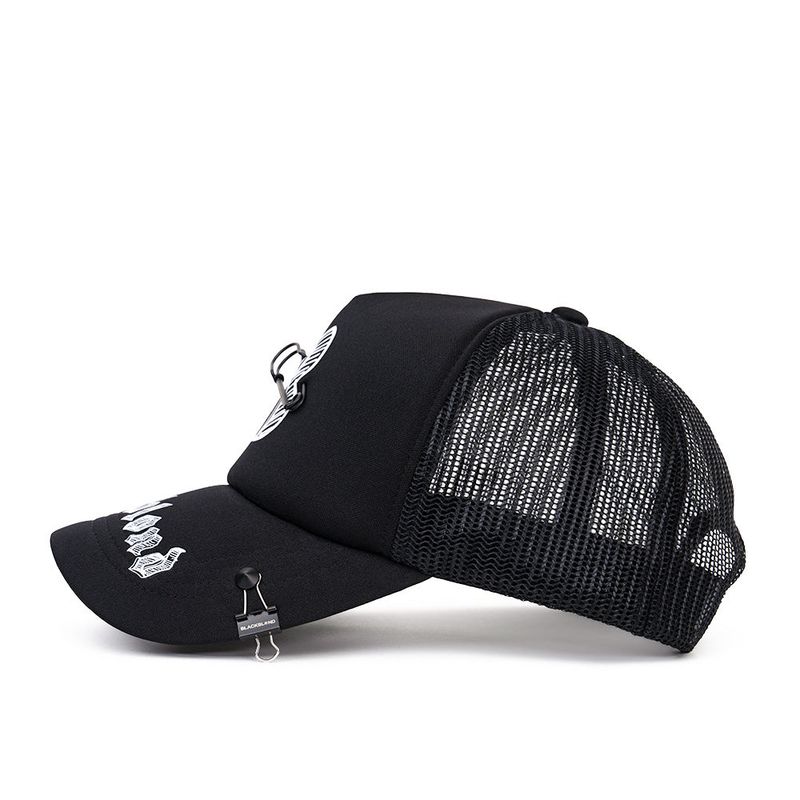BBD Sketch Logo Trucker Mesh Cap (Black)