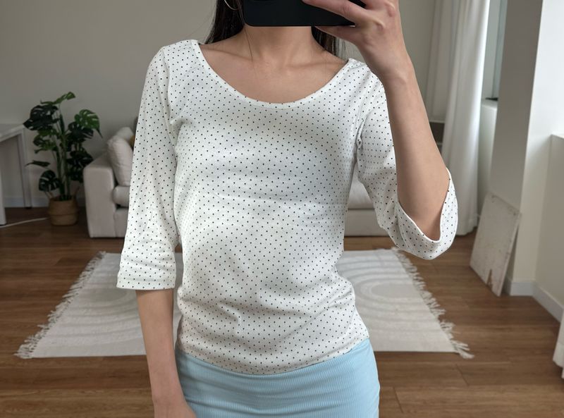 classic polka dot tee