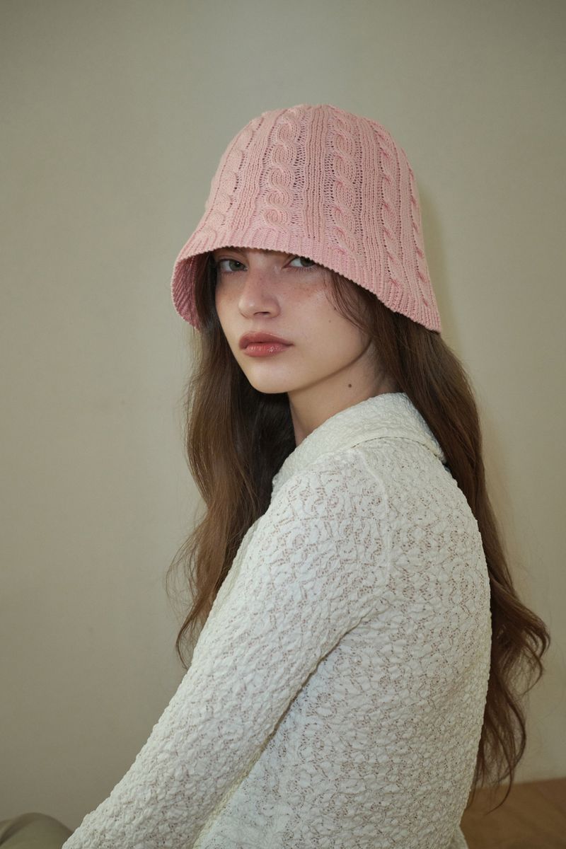MILLY bucket hat_lightpink