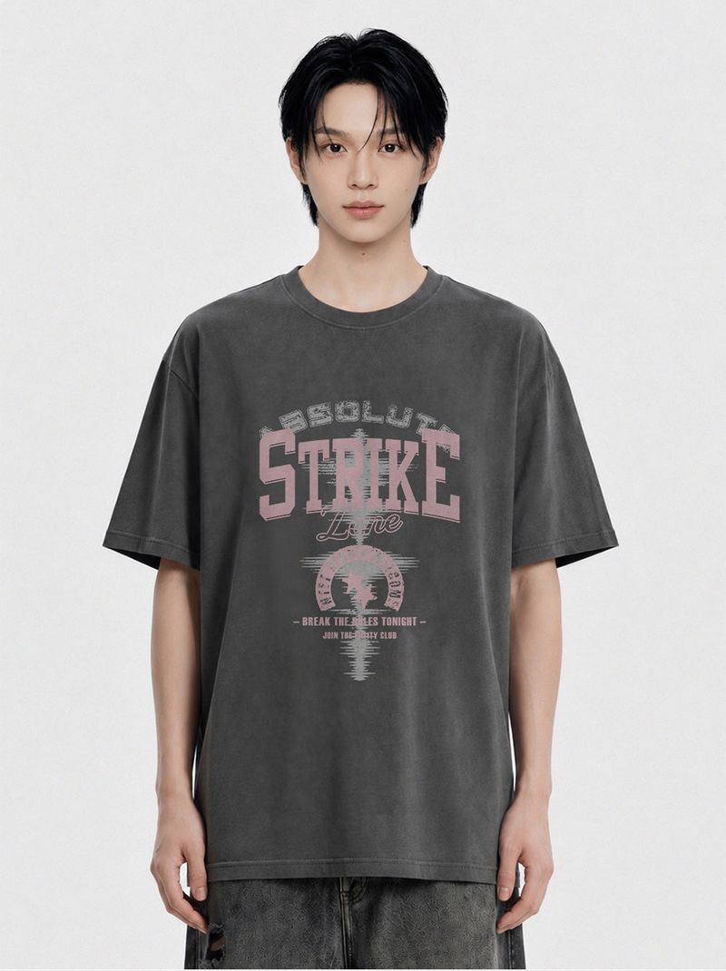 strike zone pigment-dyed short-sleeve t-shirt (3color)