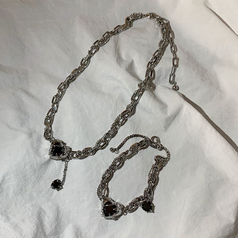 Black grand Aube Bracelet