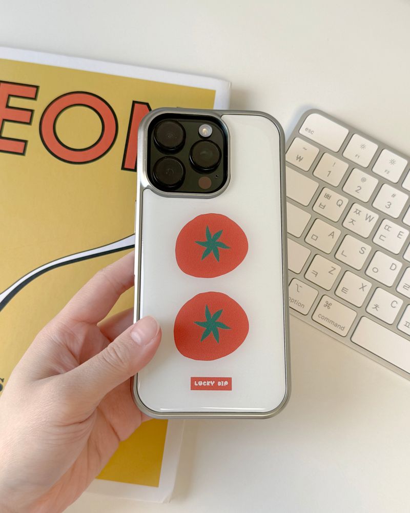 [MADE] tomato silver bumper phone case