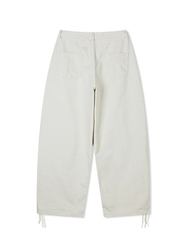 Karud lettering cotton pants