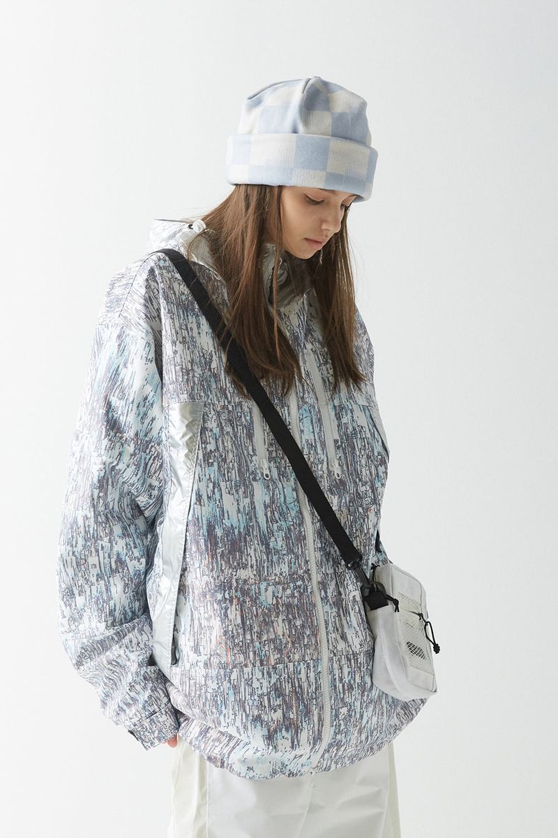 BSR2223FWBN066 MONOGRAM BEANIE SKY BLUE