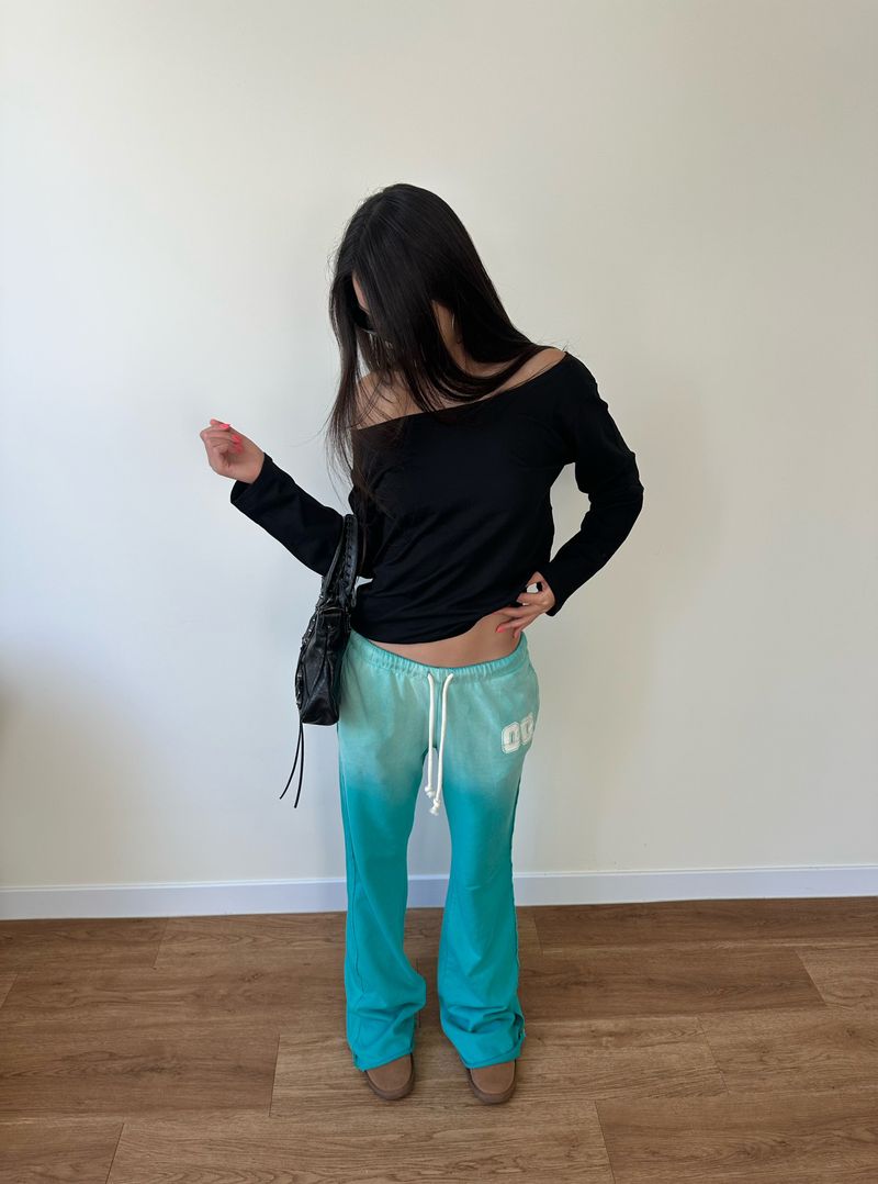 gradient wash sweatpants