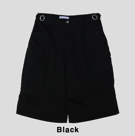 Reason Bermuda Pintuck Cargo Pants