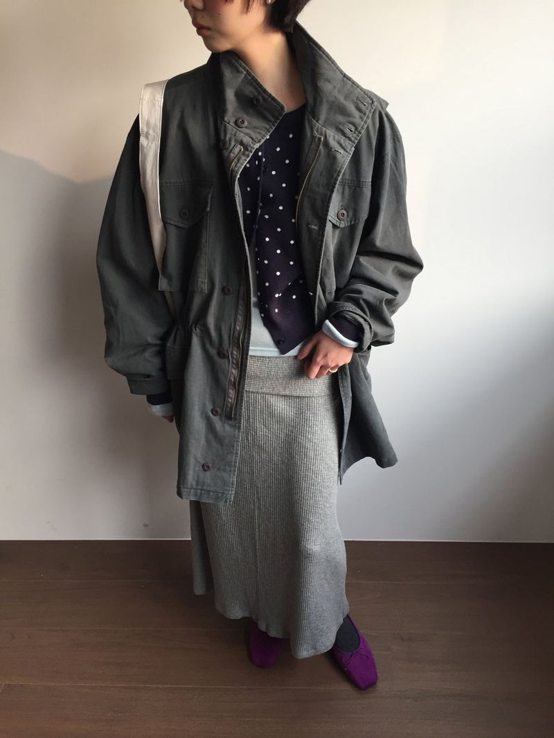 Vero Poa Dot Cardigan (3color)