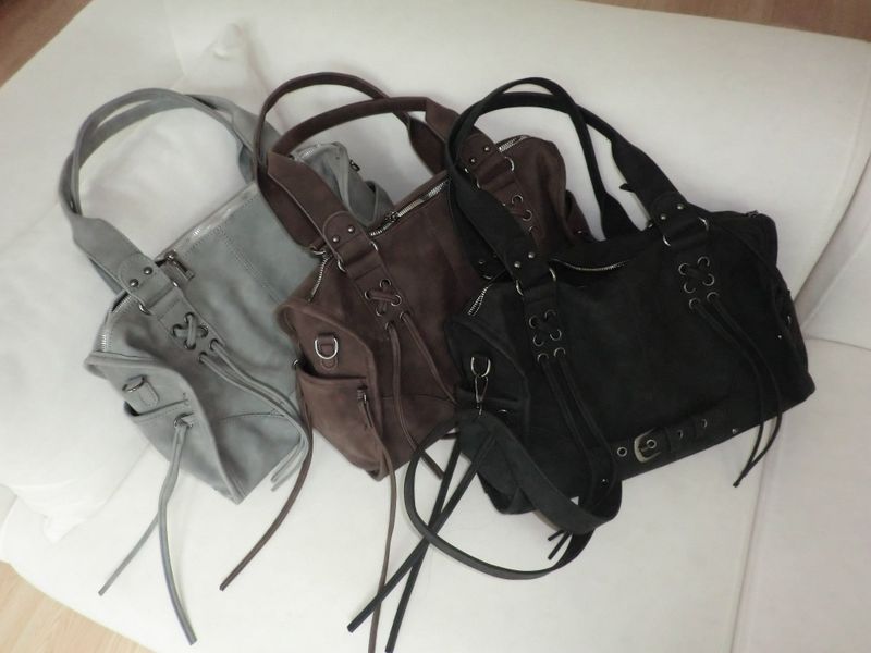 Matte Leather Belted Strap Crossbody Shoulder Bag