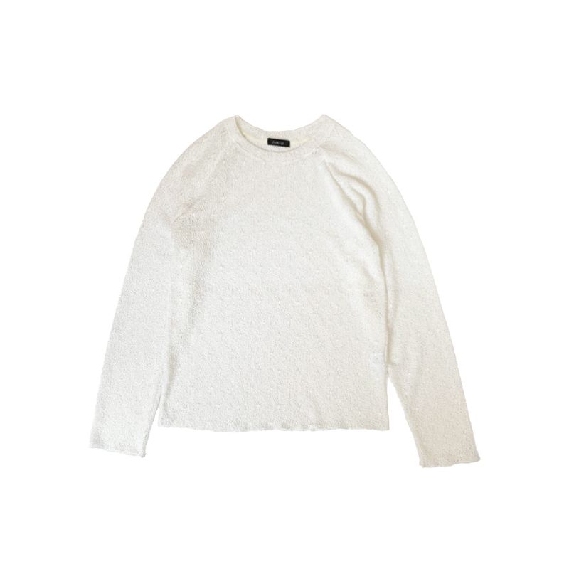 Net Raglan Knit Sleeve (white)