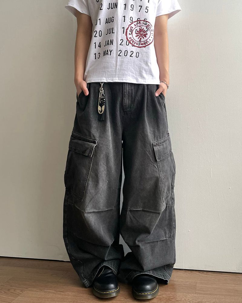 IDF（アイディーエフ）の「バーカーゴデニムパンツ（パンツ）」