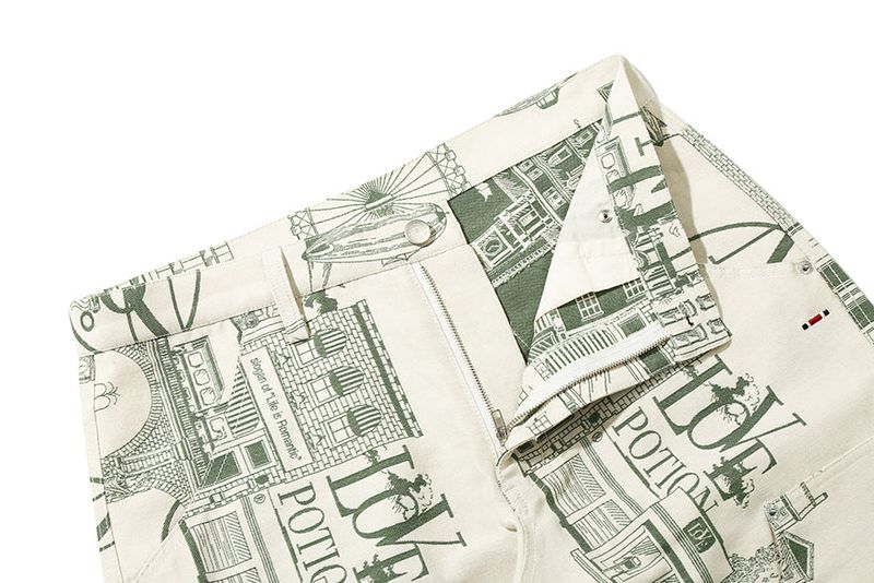 ROMANTIC STREET JACQUARD PANTS_OATMEAL