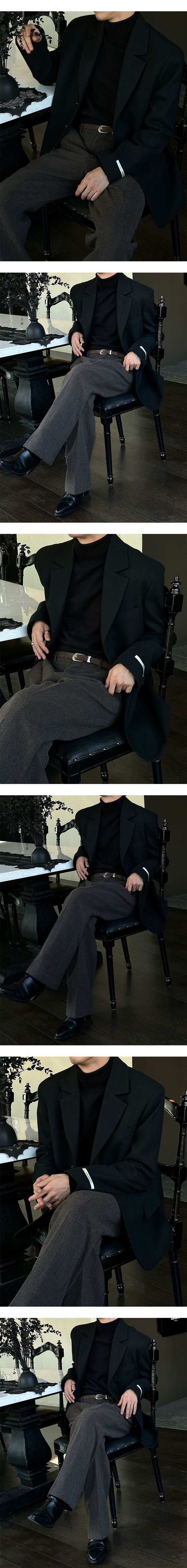  [F/W] Banding boots cut slacks(5color)