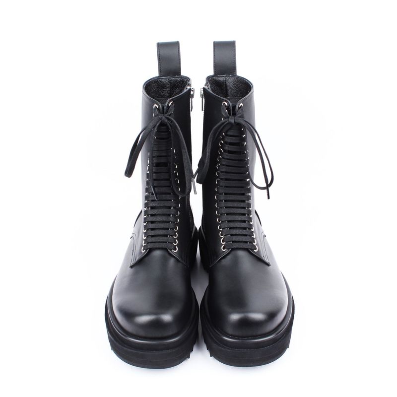DAVID STONE WAVE SHARK SOLE HI-LACE BOOTS