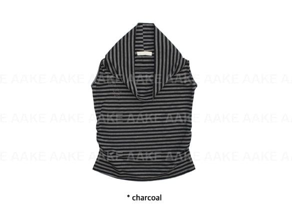 (2-way) STAR STUD DRAPE SLEEVELESS