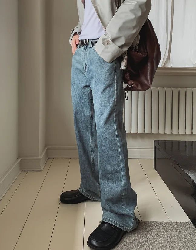 Danvent Washing Bootcut Wide Denim