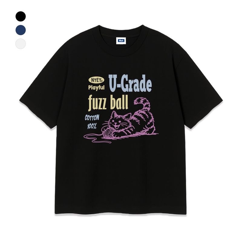 NTET(エヌティーイーティー)の「cotton cat over fit t-shirt (3color)(Tops)」