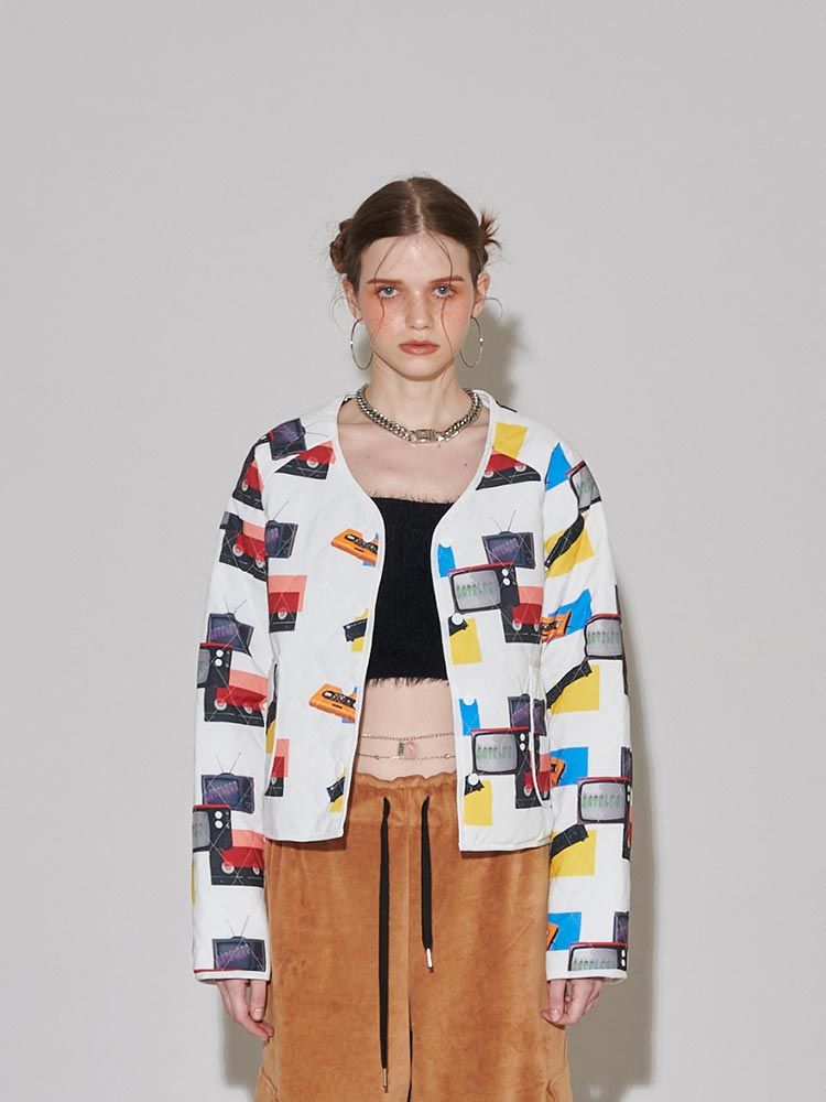 GATELESS（ゲートレス）の「TV  QUILTING JACKET（Jackets/Outerwear）」