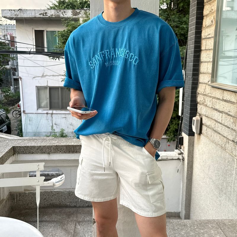 Mouse Summer Cool Cotton Cargo Shorts (5 colors)