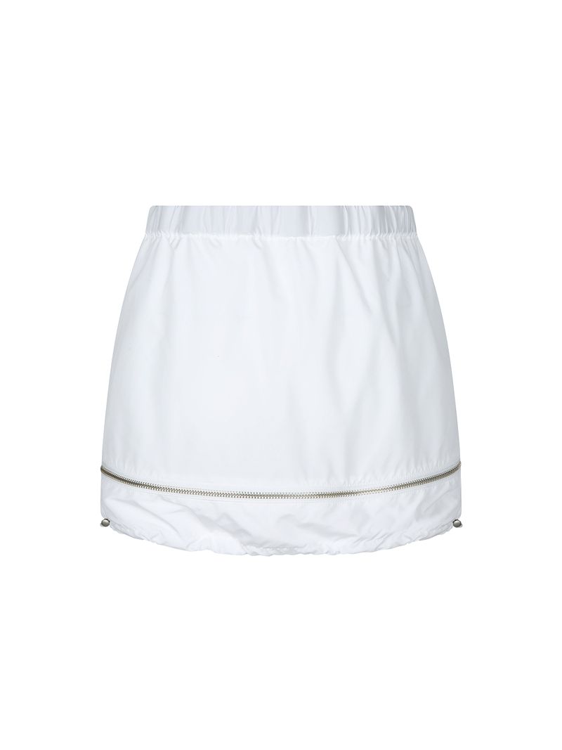 Define Human Detachable Mini Skirt WHITE