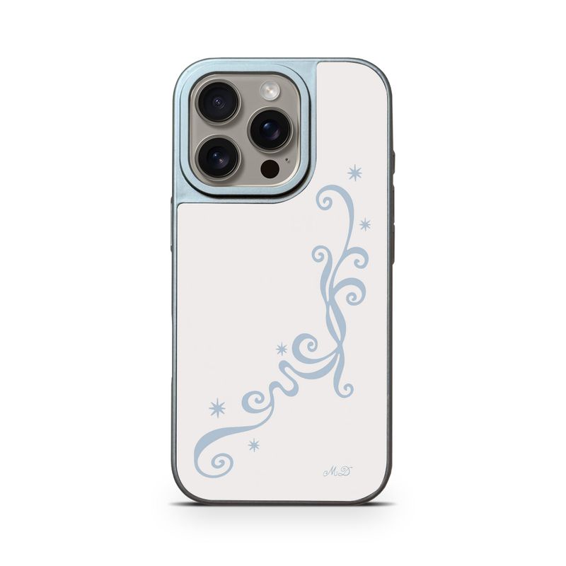 Wavy Color Bumper Case (BLUE)