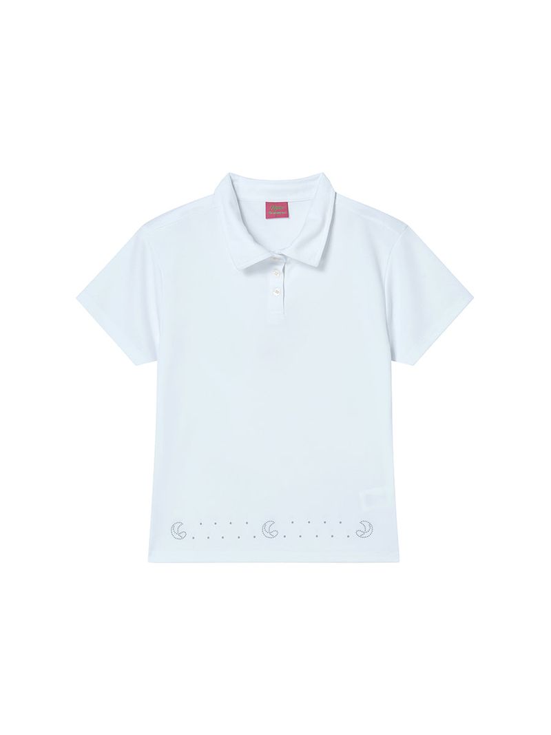 TIE PIQUE SHIRT WHITE