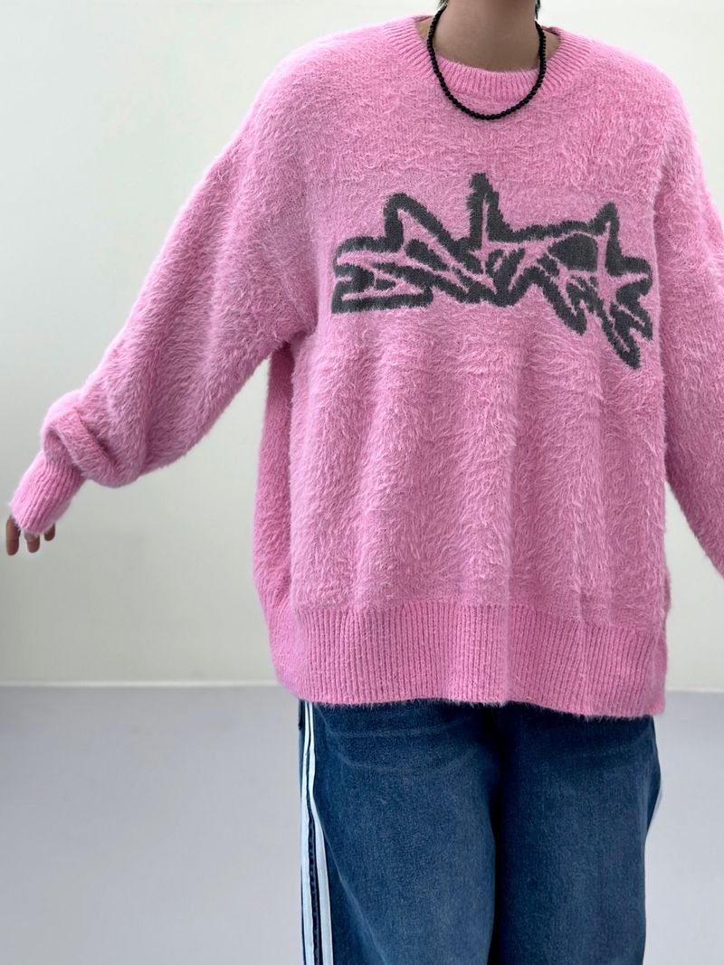 Angora Architecture Graphic Knit 5C