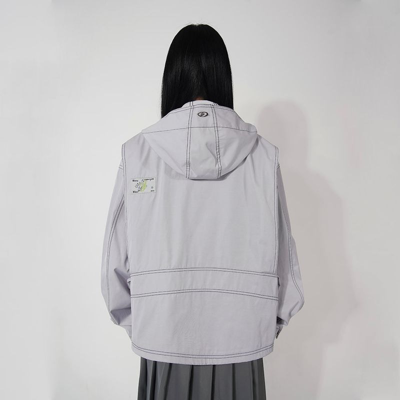 RUSTLE STITCH HOOD JP (3color!)