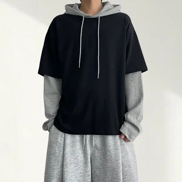 voarc（ボアク）の「Lass Layered Hoodie (4 colors)（Tops）」